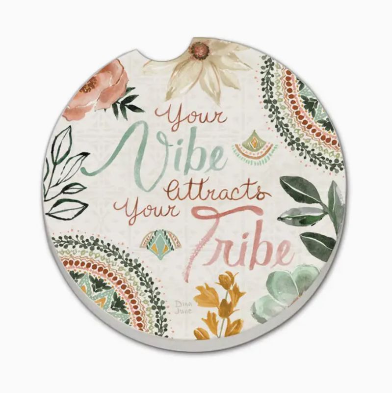 Tribe Vibe Car Coaster