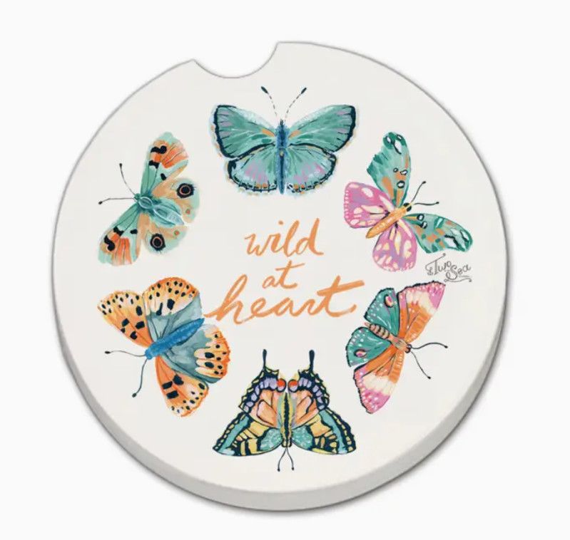 Wild at Heart Car Coaster