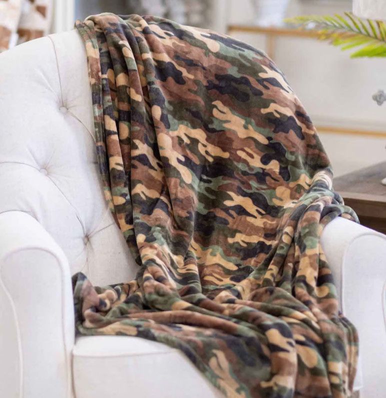 Camouflage Throw | 50x60