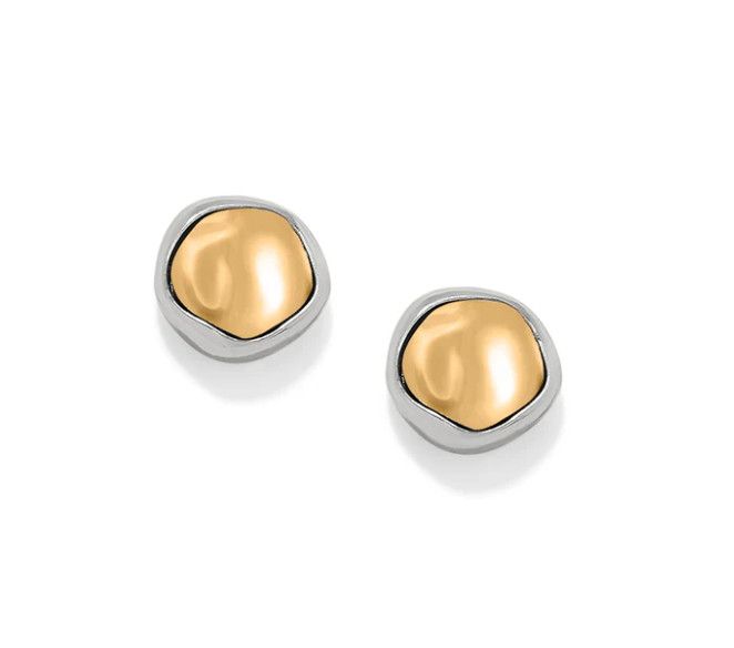 Cascade Round Post Earrings
