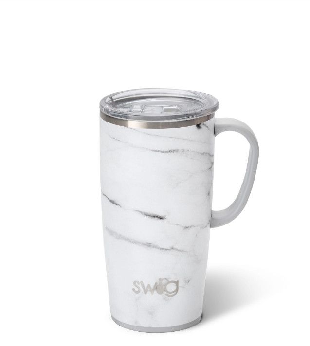 Swig Marble, Size: Travel Mug 22 oz