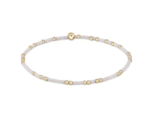 Gameday Hope Unwritten Bracelet , Color: White