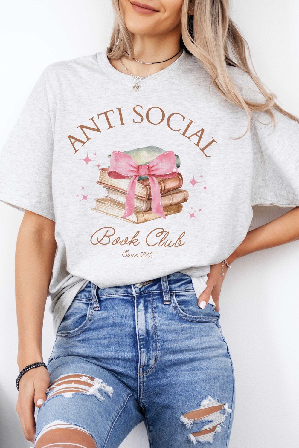 The Anti Social Book Club, Size: S/M