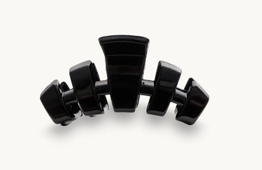 Teleties™ Classic Hair Clip | Jet Black, Size: Tiny
