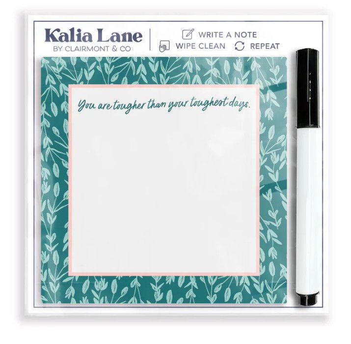 Dry Erase Reminder Board , Color: You are Tougher