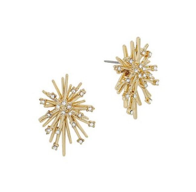 The Tope Earrings, Color: Gold