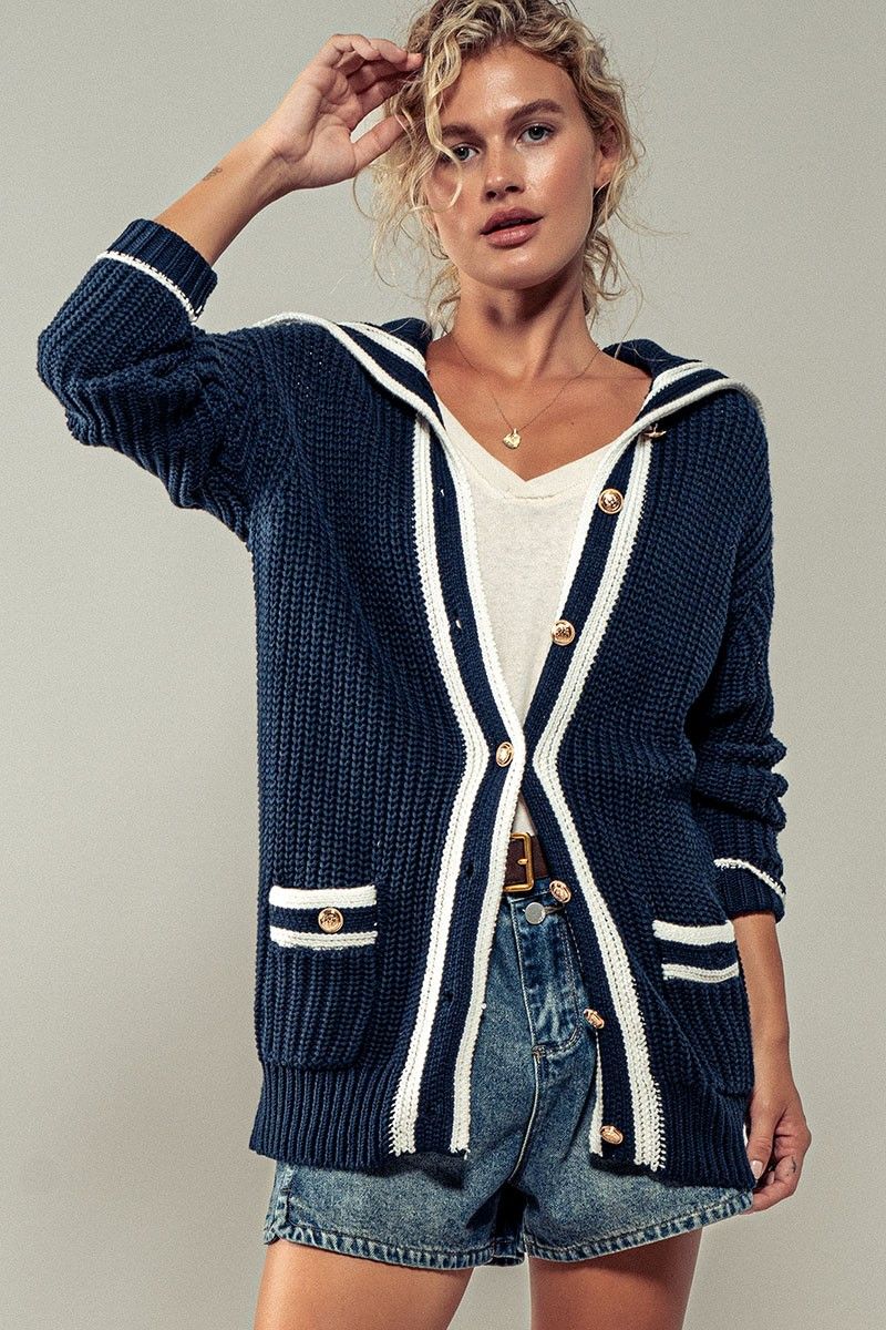 The Seaside Cardigan, Size: S