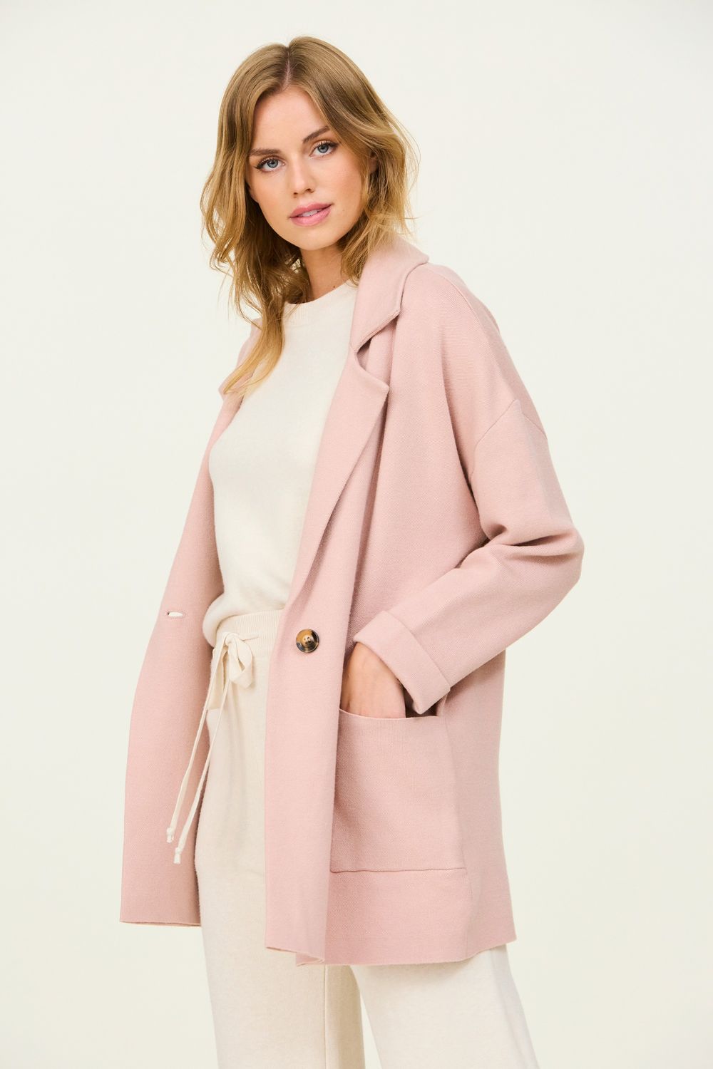 The Blushing Sweater Jacket, Size: S