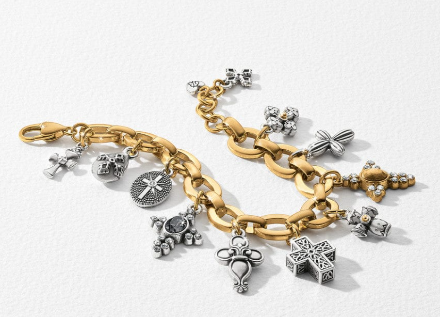 Heavenly Cross Charm Bracelet