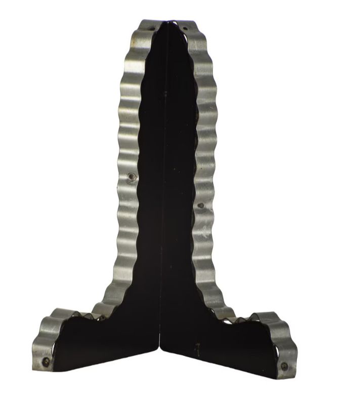 Round Top© Display | Galvanized + Black Mini Easel