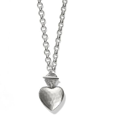Inner Circle Heart Toggle Necklace