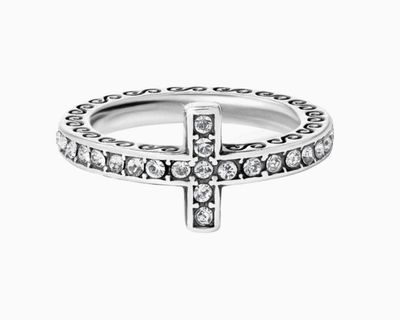 Starry Night Cross Ring