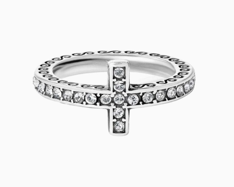 Starry Night Cross Ring
