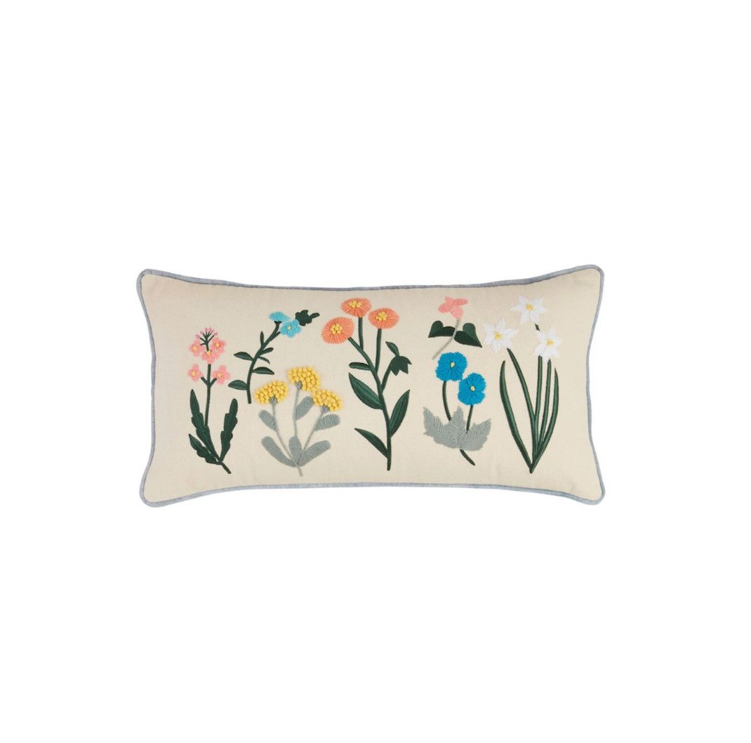 Botanical Lumbar Pillow