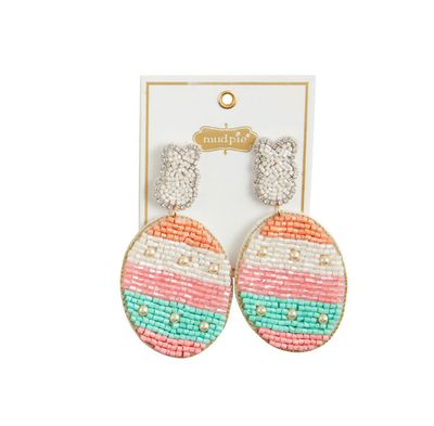 Easter Beaded Earrings
