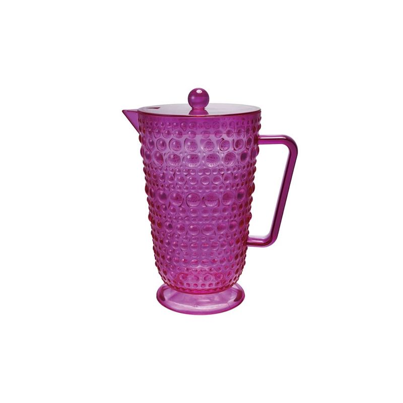 Acrylic Footed Dotted Pitcher