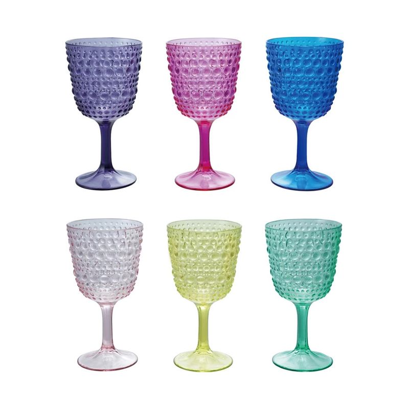 Acrylic Dotted Wine Cup