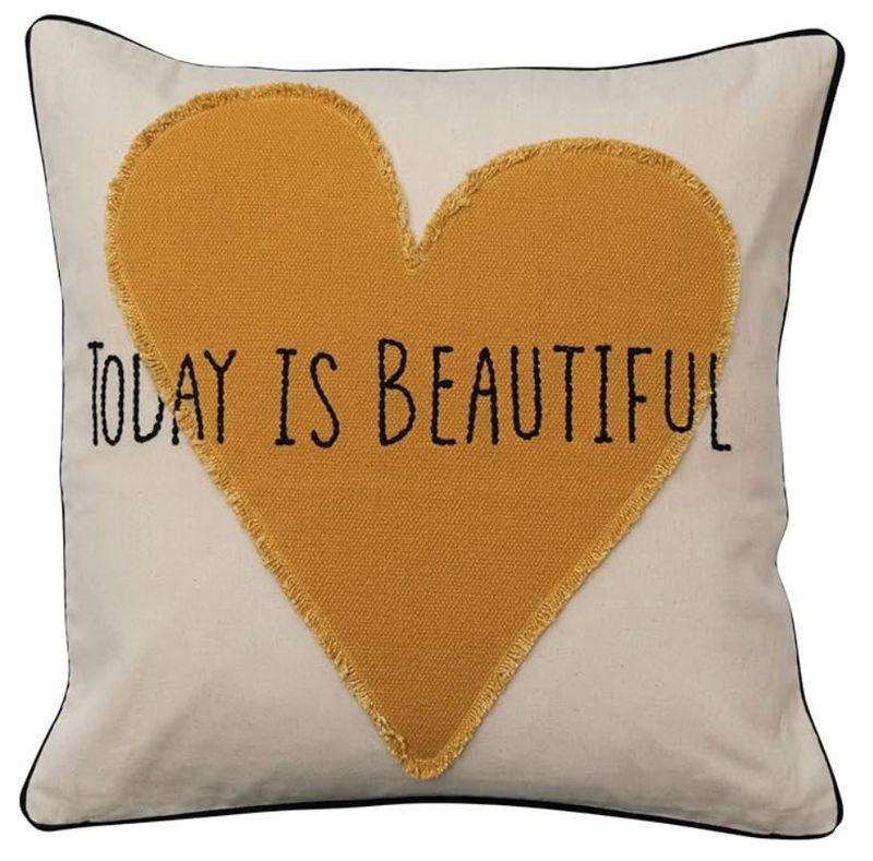Today Is Beautiful 18&quot; Pillow