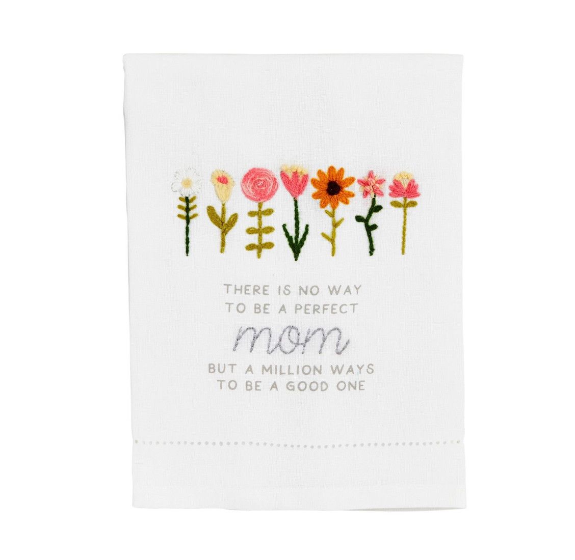 Perfect Mom Embroidery Towel