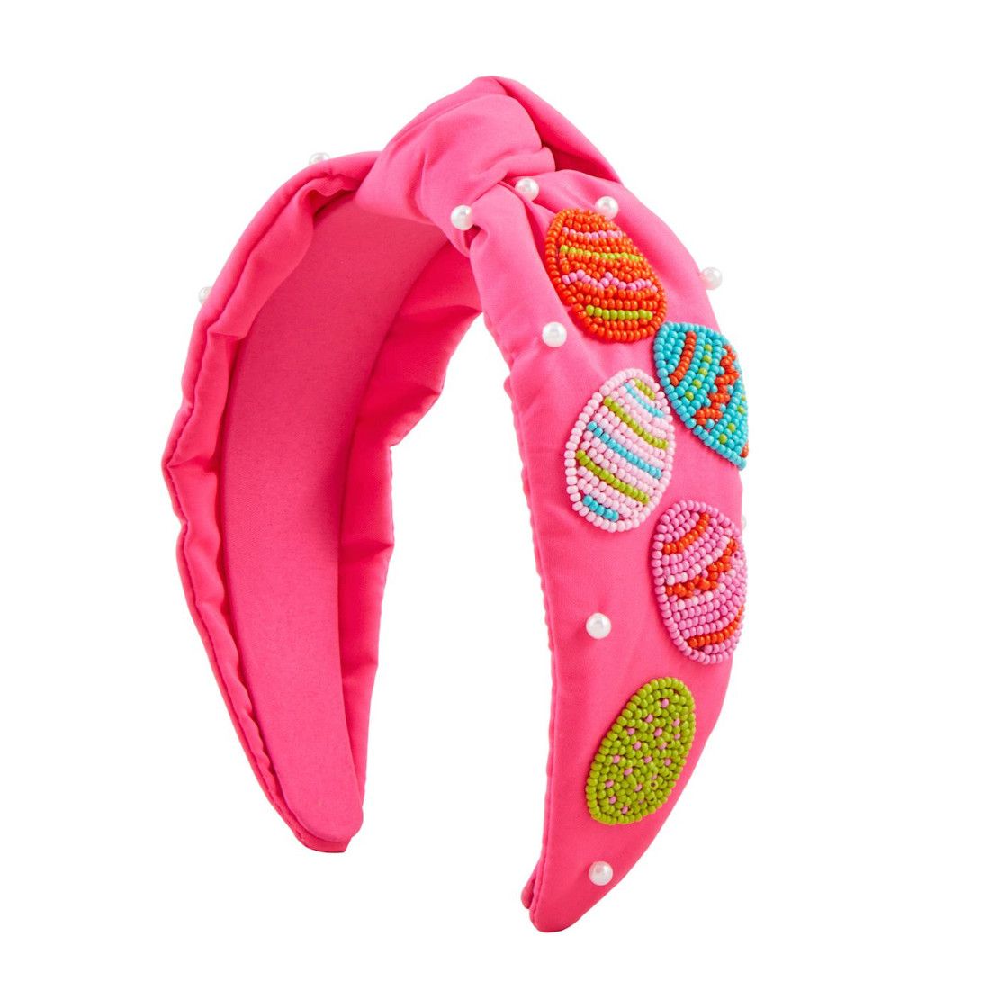 Easter Pink Beaded Headband