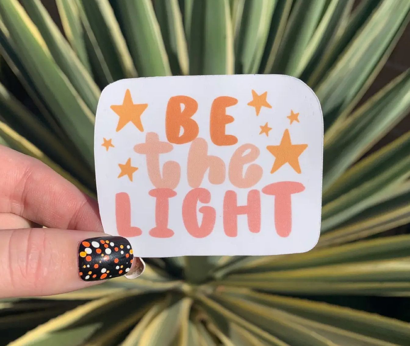 Be The Light Sticker
