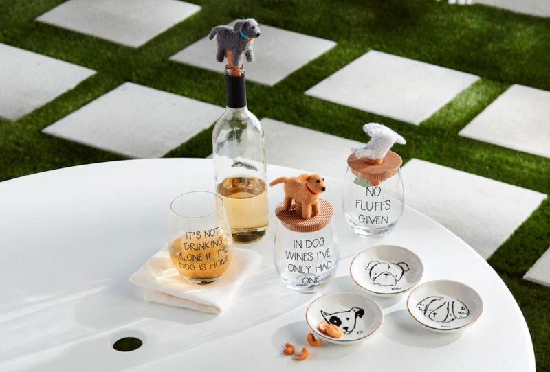 Wine Glass Topper Set