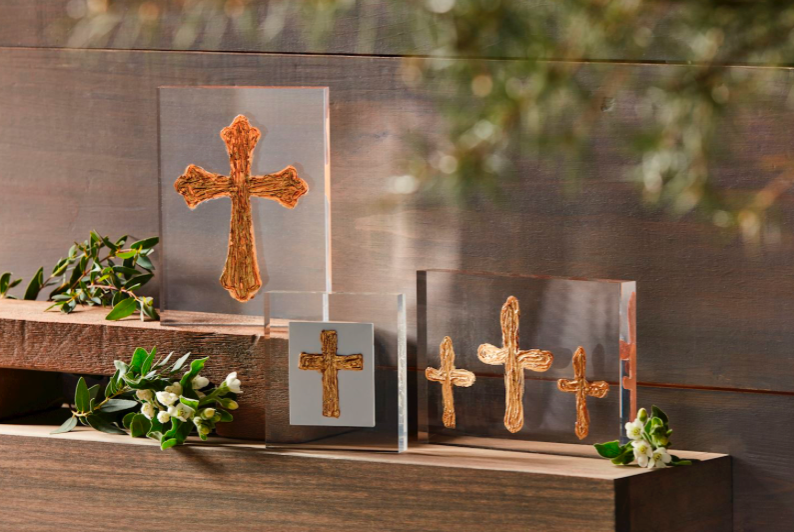 Acrylic Cross Plaque