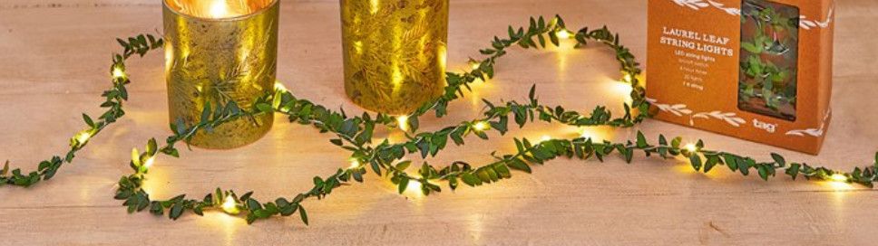 Laurel Leaf String Light