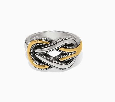 Interlok Harmony Two Tone Ring