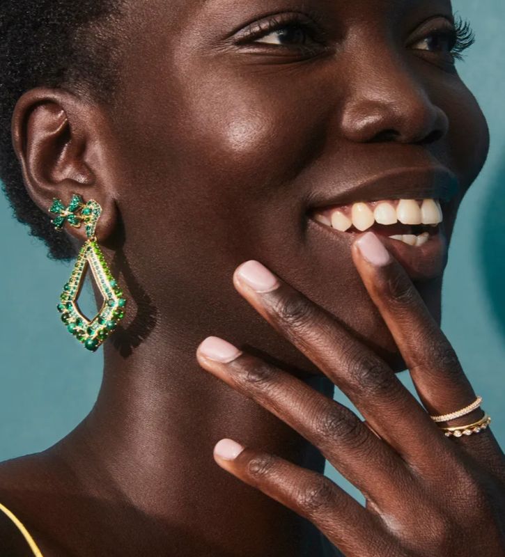 The Krista Statement Earrings Gold