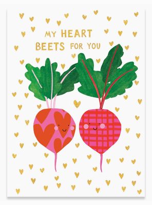 Heart Beets for You Card