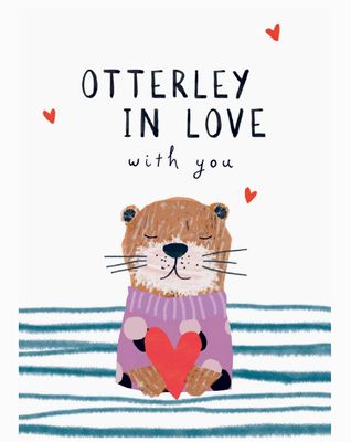Otterly in Love with You Card