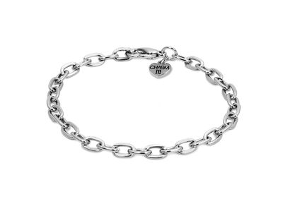 Charm It! Silver Chain Bracelet