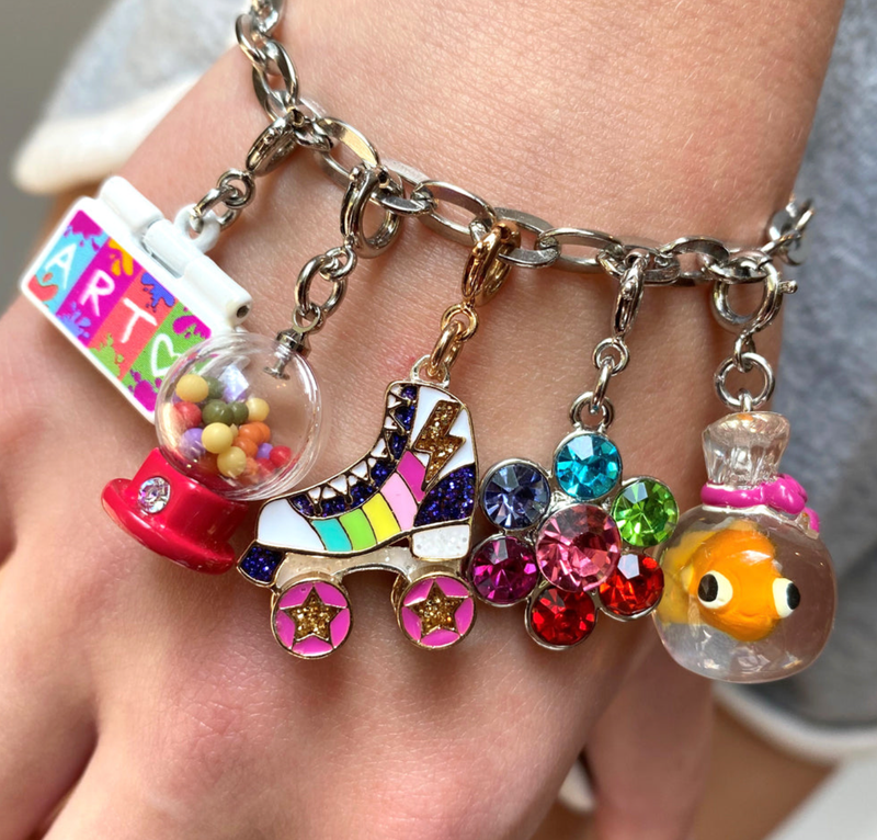 Charm It! Silver Chain Bracelet