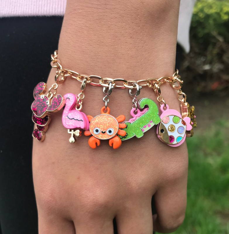 Charm It! Gold Chain Bracelet