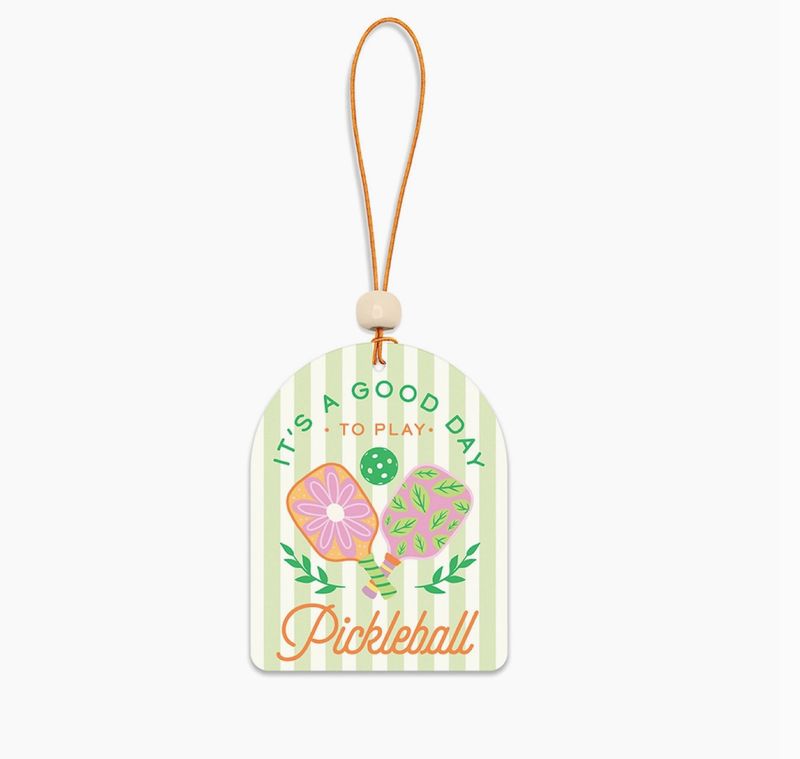 Pickleball Rally Car Air Freshener