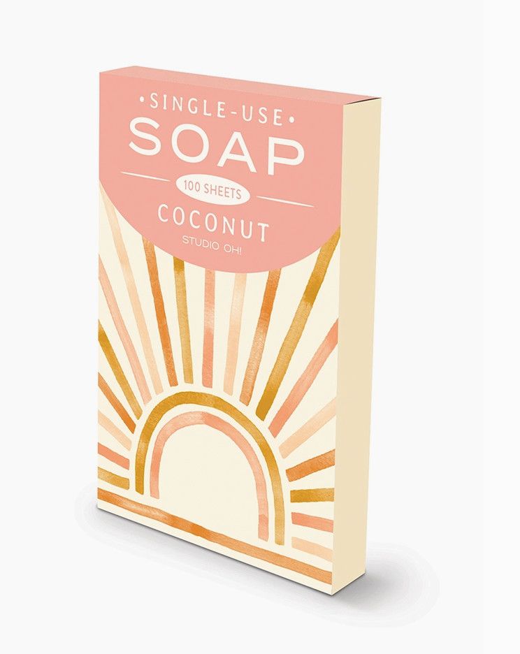 Sunny Skies Ahead Single-Use Soap Sheets
