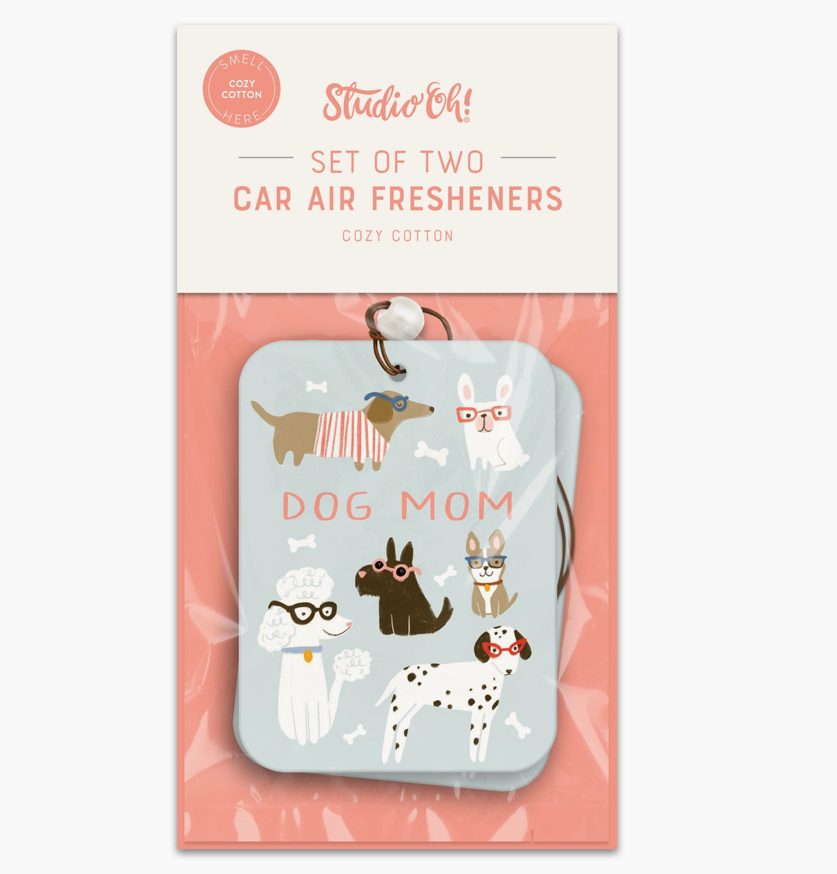 Dog Mom Car Air Freshener