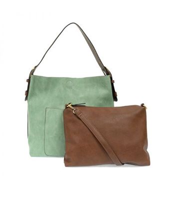 Hobo Handbag Coffee Handle | Bermuda Green