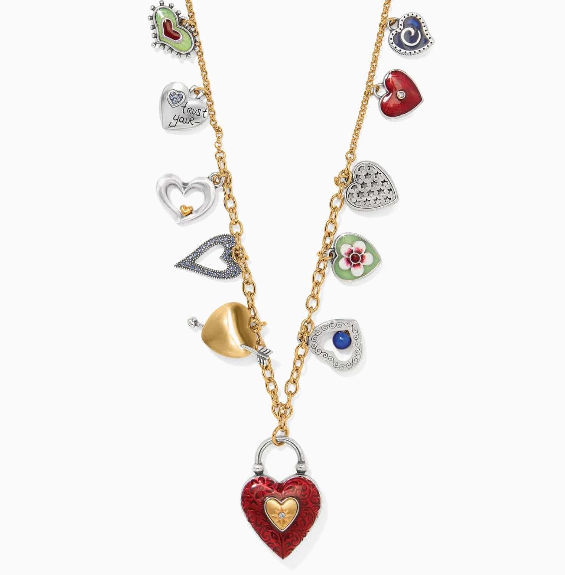 One Heart Long Necklace