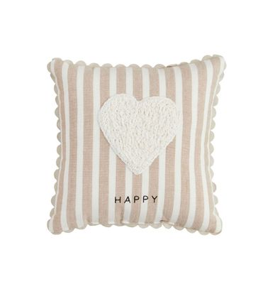 Heart Crochet Mini Pillow