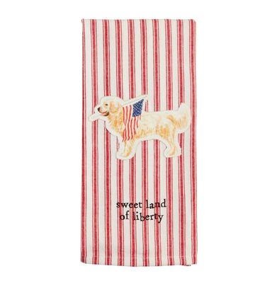 Dog Patch Americana Towel