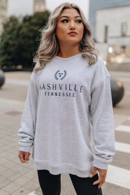The NASH™ NASHVILLE Yarn Dyed Fleece Crewneck