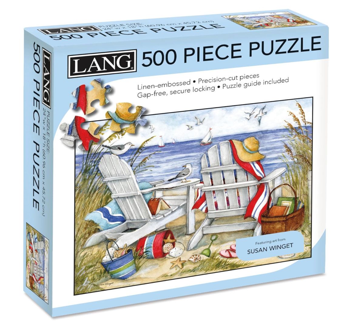 Sun + Sand 500 Piece Puzzle