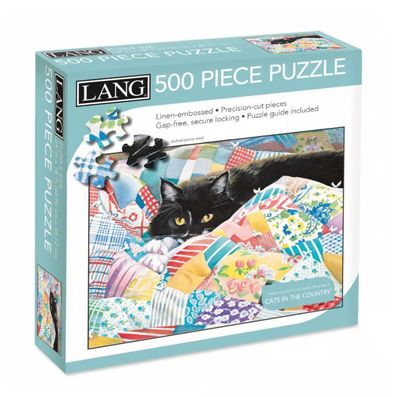 Grandmas Quilt 500 Piece Puzzle
