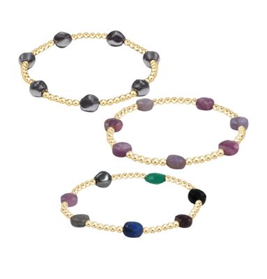 Enewton EXTENDS Admire Gold 3mm Bead Bracelet