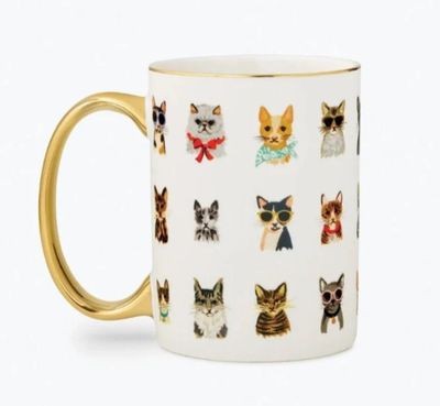 Cool Cats Porcelain Mug