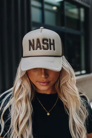 The NASH™ Trucker | Tan + Brown