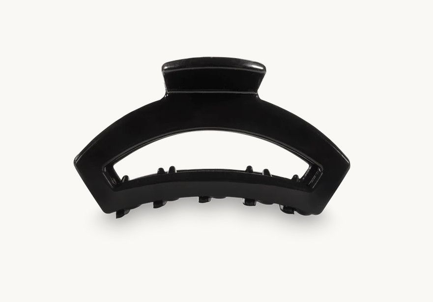 Teleties™ Open Hair Clip | Jet Black, Size: Tiny