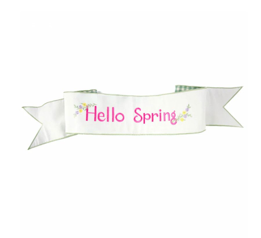 Canvas Hello Spring Banner